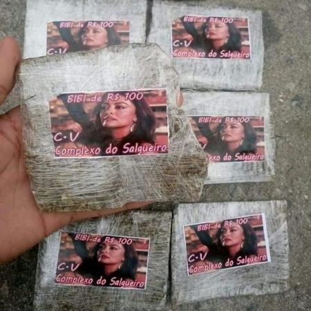 Foto de trouxinhas de maconha com foto de Juliana Paes em "A Força do Querer" circula na internet - Reprodução - Reprodução
