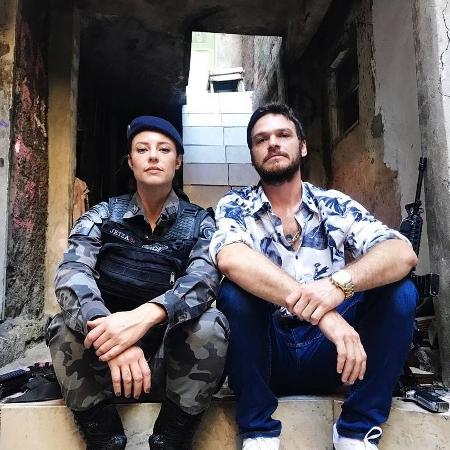 Paolla Oliveira (Jeiza) e Emílio Dantas (Rubinho) - Reprodução/Instagram