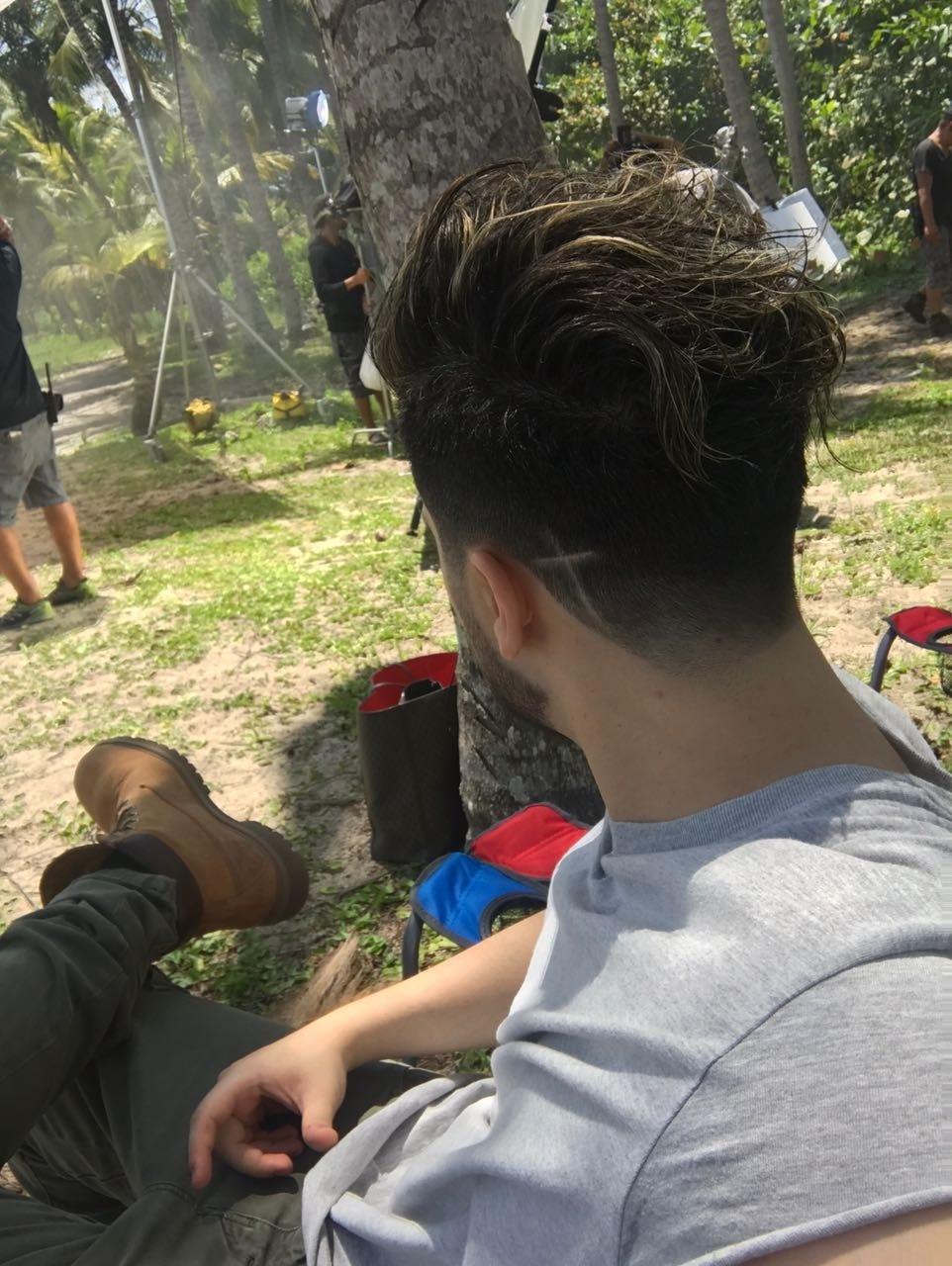 De novo visual, Luan Santana grava clipe na Colômbia - Divulgação