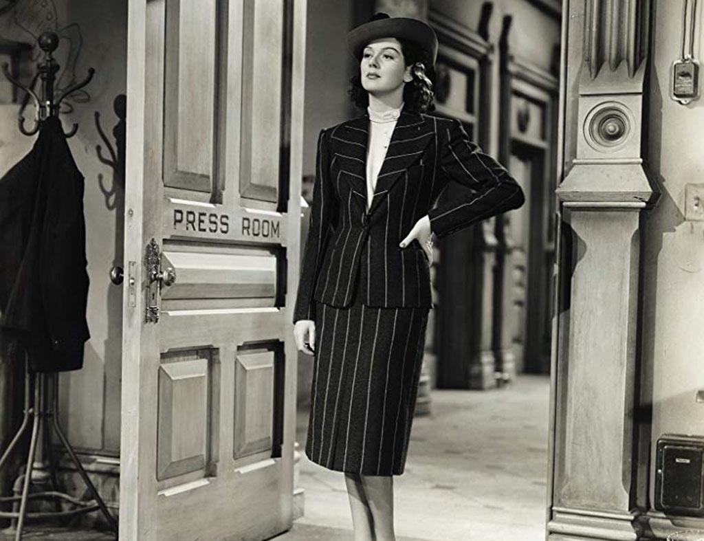 Rosalind Russell em "Jejum de Amor" (1940) - Divulgação