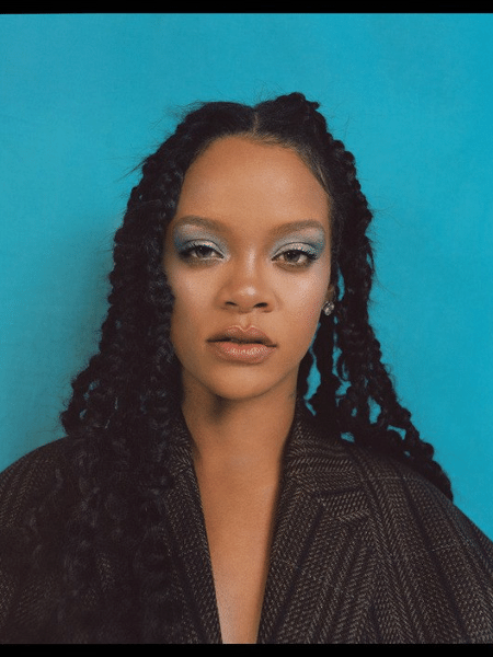 Rihanna para a edição de outubro da revista "Allure" - Reprodução/Allure