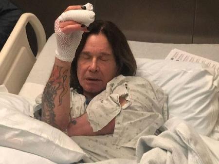 Ozzy Osbourne, 69 anos, está em internado nos Estados Unidos - Reprodução