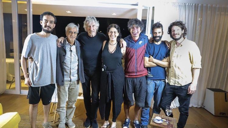 Roger Waters, Caetano Veloso, Paula Lavigne - Divulgação - Divulgação