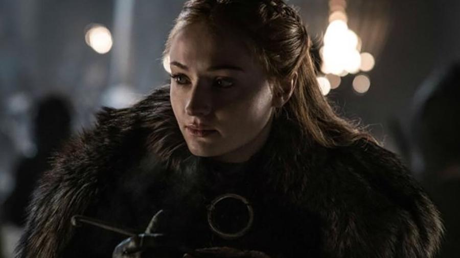Sophie Turner como Sansa Stark em Game of Thrones - HELEN SLOAN/HBO 