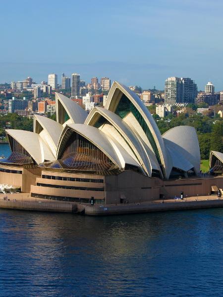 Opera House, em Sidney, na Austrália - Getty Images