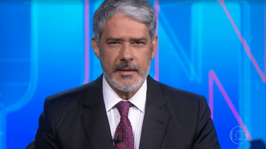O apresentador do Jornal Nacional, William Bonner  - Reprodução/TV Globo