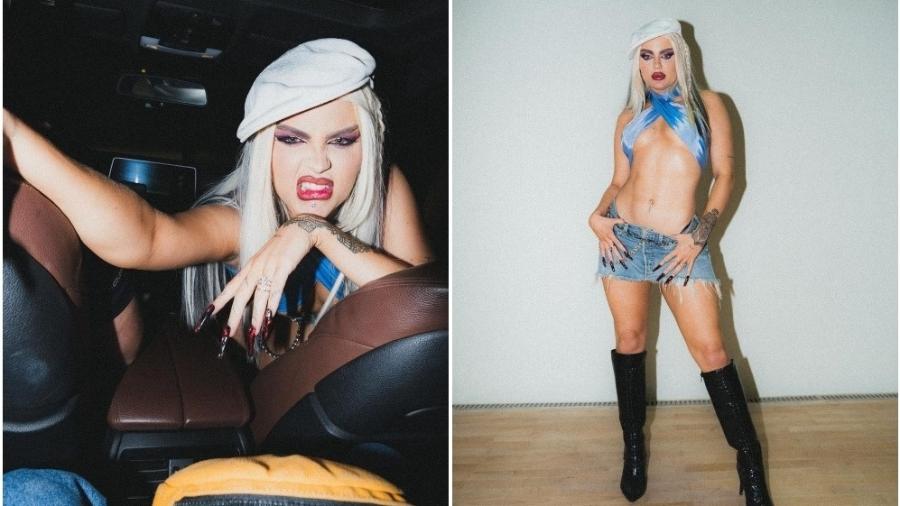 Luísa Sonza usou look inspirado em Christina Aguilera - Reprodução: Instagram