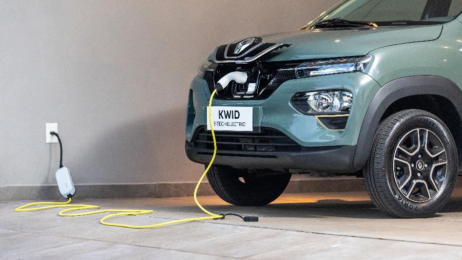 Renault Kwid E-Tech elétrico - Divulgação