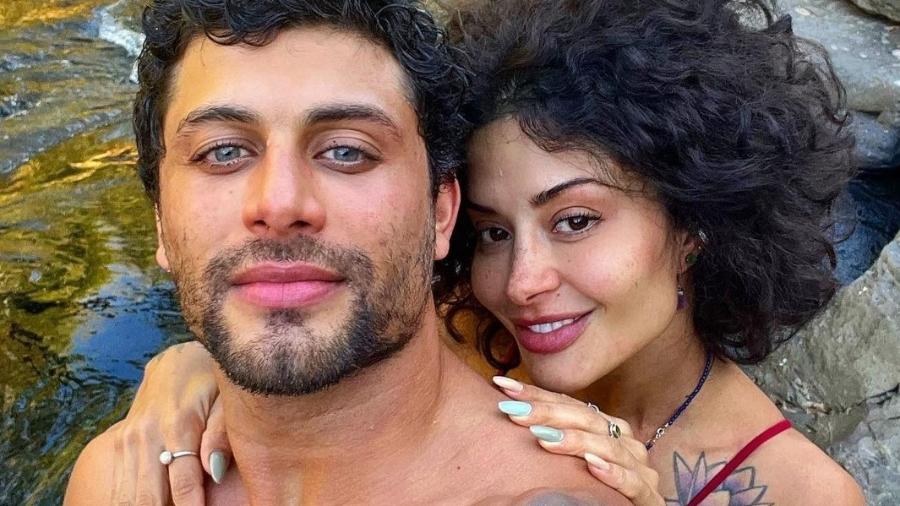 Aline Campos e Jesus Luz anunciaram fim do relacionamento - Reprodução/Instagram