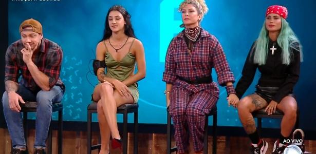 Vini é vetado e vai direto pra votação do público. Bia, Tati e Babi disputam o chapéu.