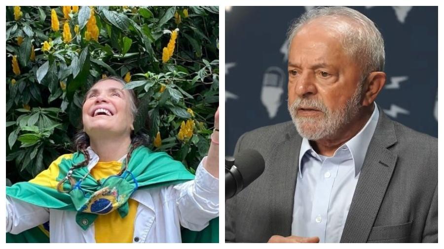 Regina Duarte postou nova fake news sobre o governo Lula - Reprodução