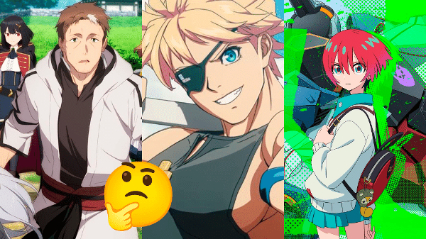 Alguns animes da temporada de abril de 2025