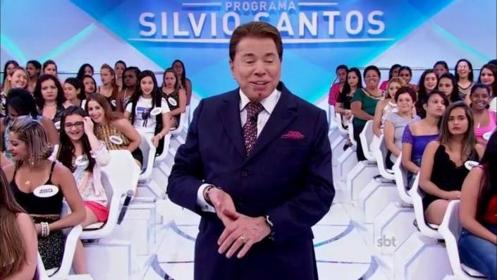 10.jan.2015 - Silvio Santos