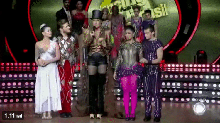 Xuxa cancela eliminação da semana no "Dancing Brasil" - Reprodução/TV Record - Reprodução/TV Record
