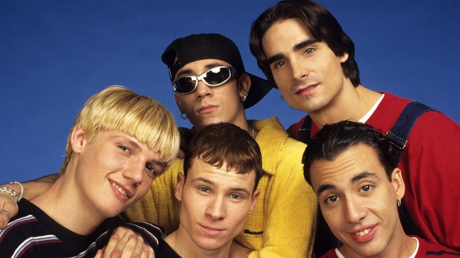 A boy band Backstreet Boys - Reprodução