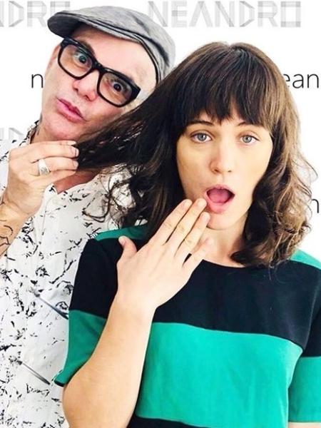 Hairstylist Neandro Ferreira é quem criou o novo visual de  Bianca Bin para a virada de "O Outro Lado do Paraíso" - Reprodução/Instagram