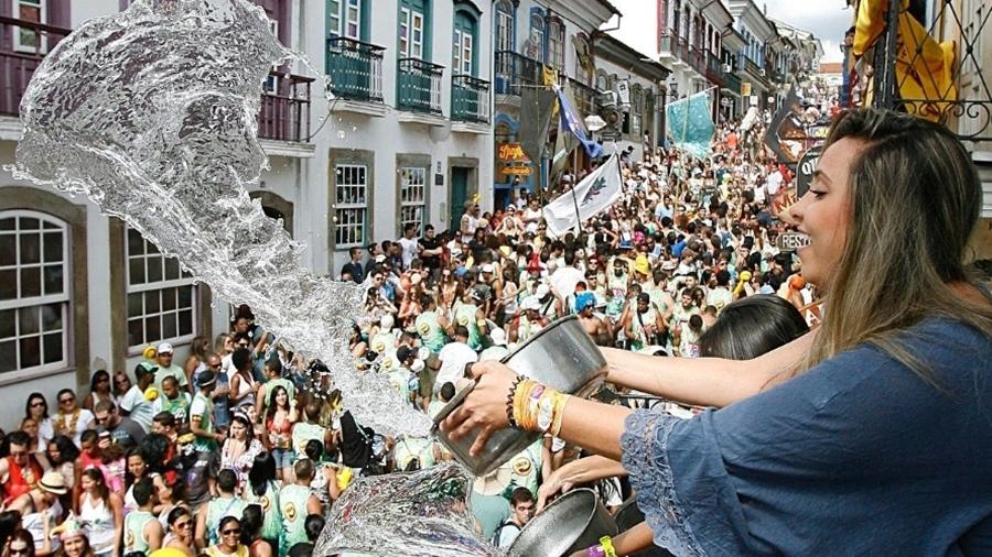 Carnaval de Ouro Preto era um dos mais importante do país - Alexandre Mota/UOL