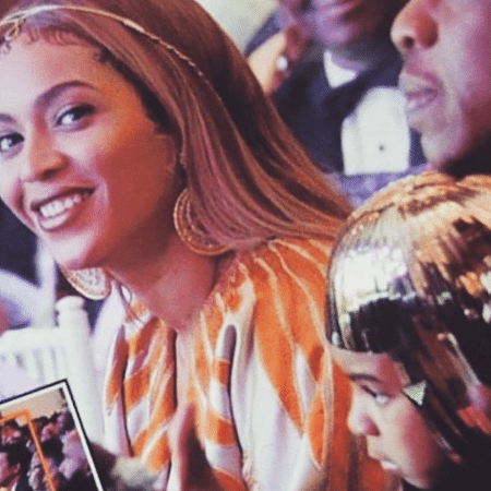 Beyoncé e a filha, Blue Ivy, no Wearable Art Gala - Reprodução/Instagram
