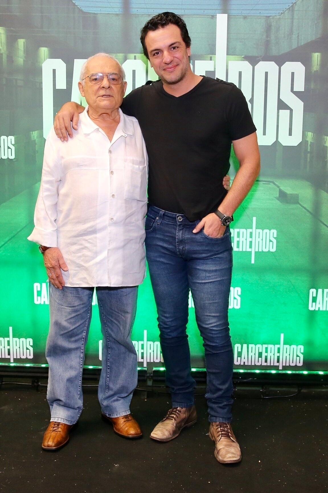 Othon Bastos e Rodrigo Lombardi - Manuela Scarpa/Brazil News