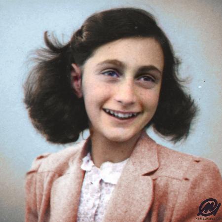 Anne Frank - Arte: Marina Amaral