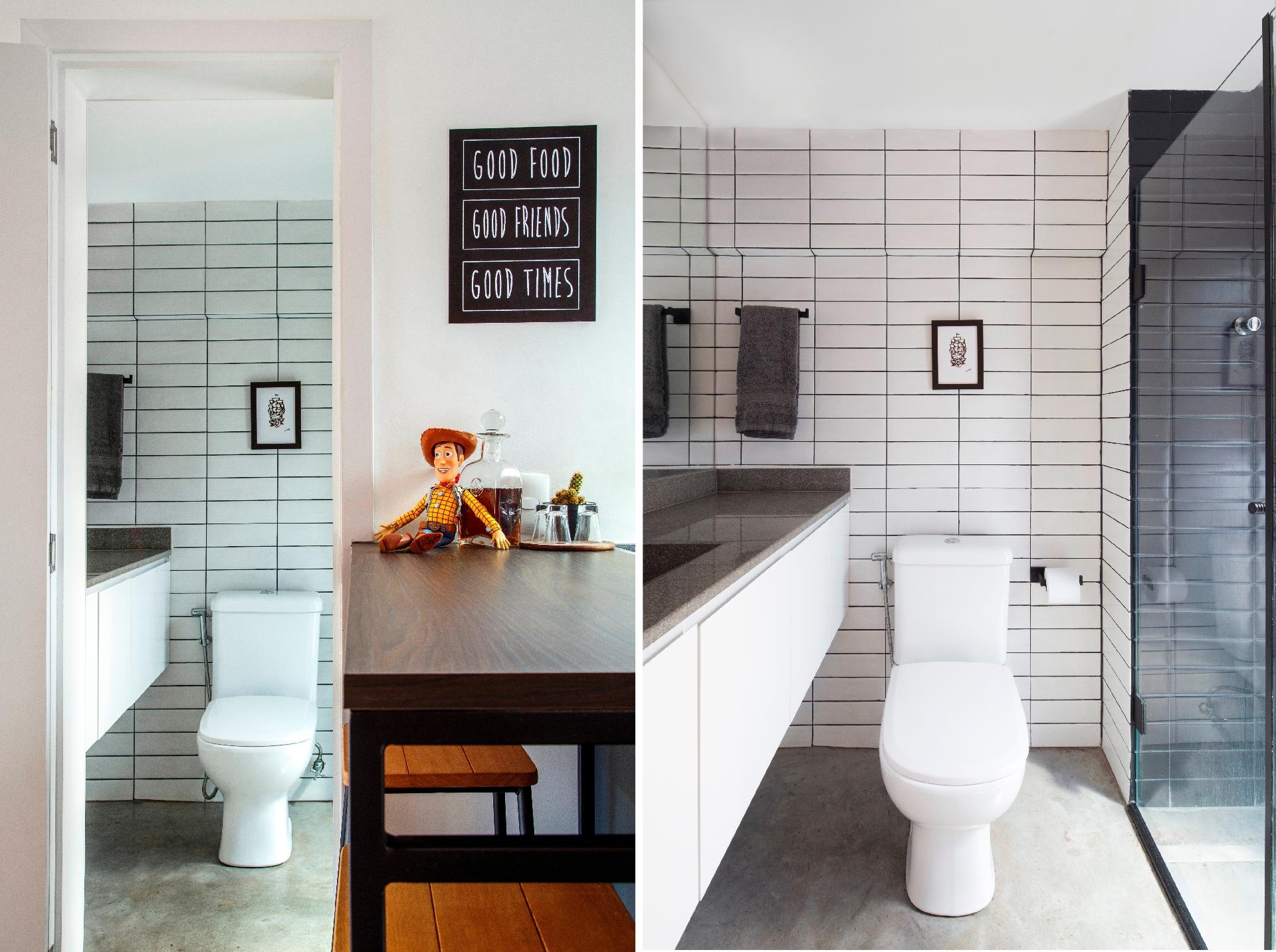 Banheiro do apê do DJ - Ricardo Jaeger/Divulgação