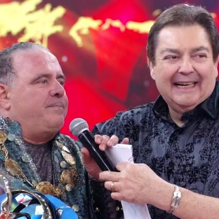 Leo Jaime conversa com Faustão após vencer a "Dança dos Famosos" 2018 - Reprodução/TV Globo - Reprodução/TV Globo