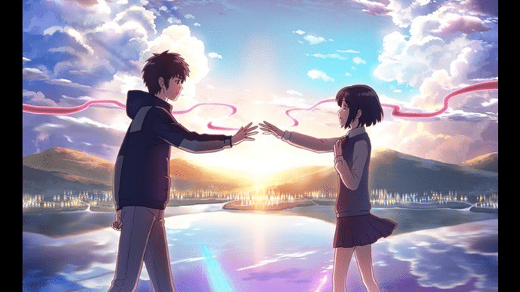 Cena do anime Your Name Cena do anime Your Name