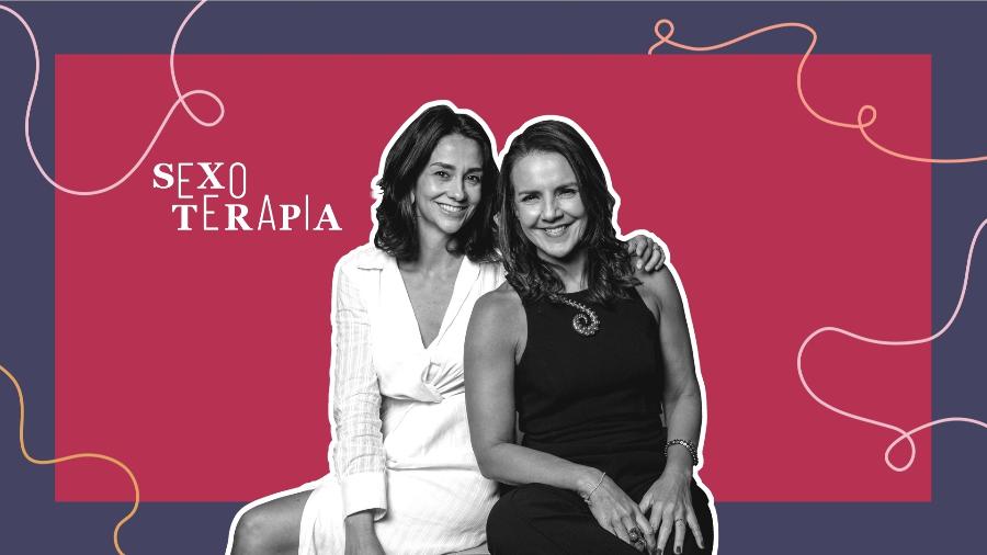 Marina Bessa, editora chefe de Universa, e Ana Canosa, psicóloga e sexóloga, comandam o Sexoterapia - Arte/UOL
