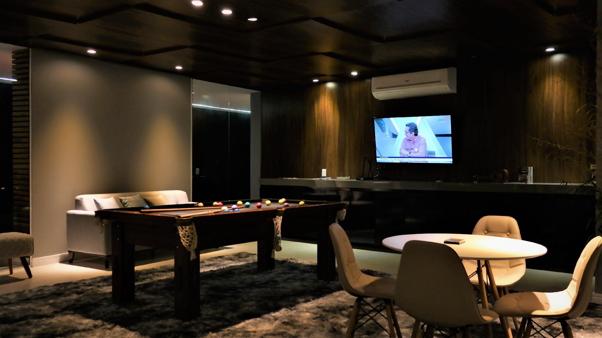 Um habiente é reservado para aqueles que gostam de jogar sinuca - Divulgação