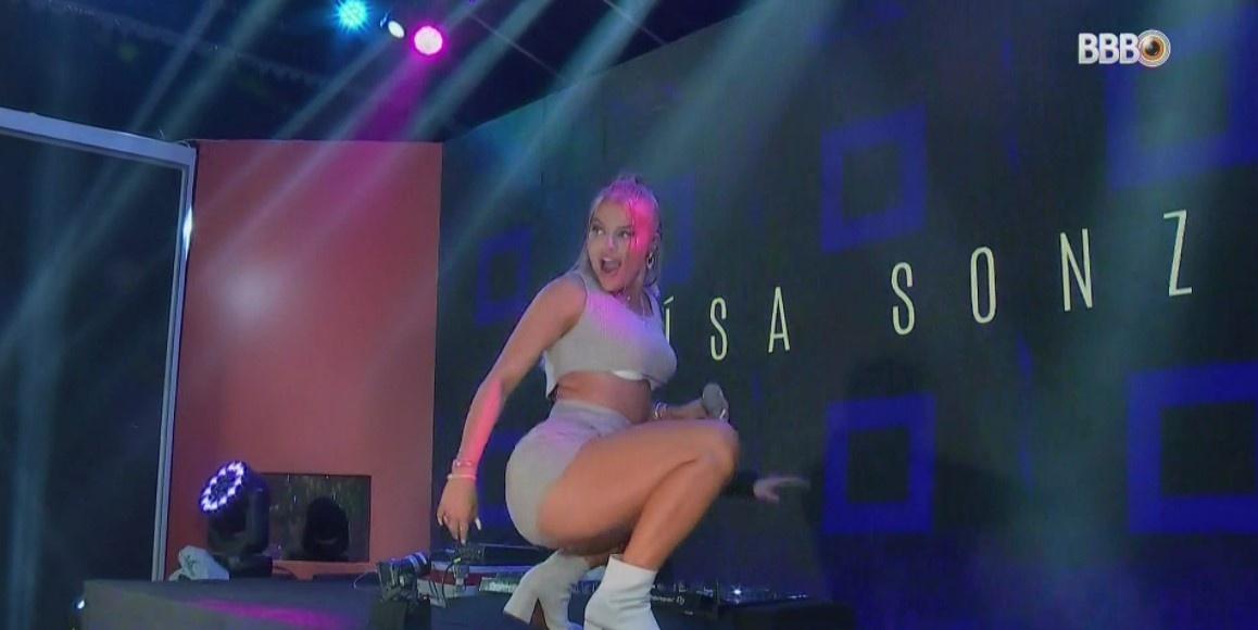 BBB 21: Luísa Sonza mostra o rebolado na festa - Reprodução/ Globoplay