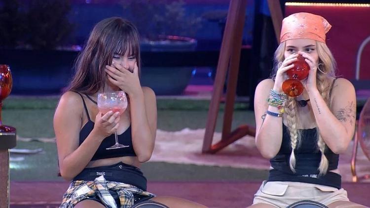 BBB 21: Viih Tube tira sarro de Thaís por comentários sobre Fiuk - Reprodução/Globoplay - Reprodução/Globoplay