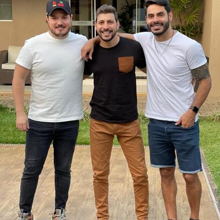 BBB 21: Caio, Israel e Rodolffo - Reprodução/Instagram