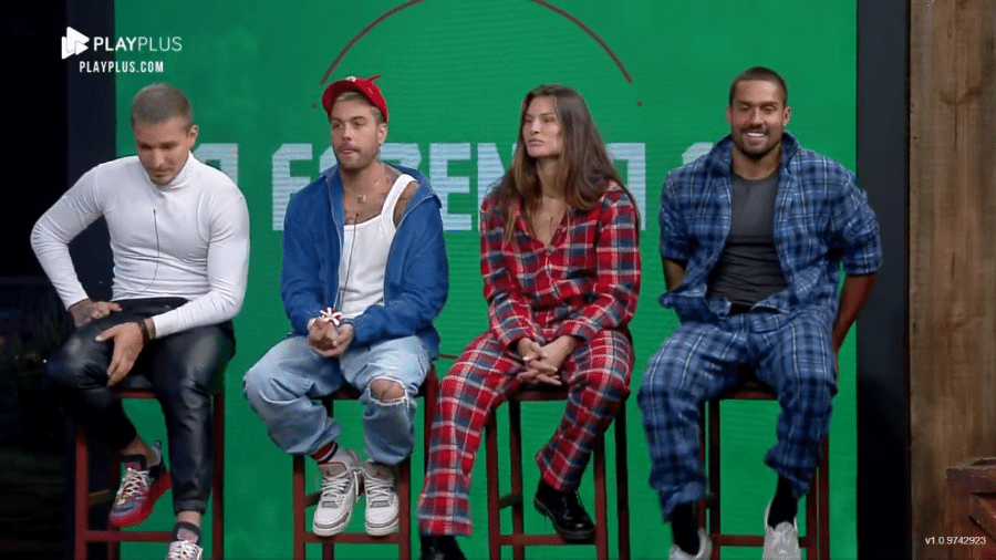 A Fazenda 2021: MC Gui, Gui Araujo, Dayane Mello e Bil Araújo estão na décima roça - Reprodução/Playplus