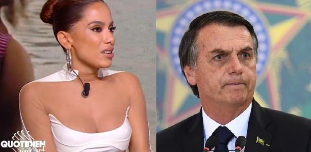 Anitta dit que Bolsonaro ne représente pas les Brésiliens à la télévision française
