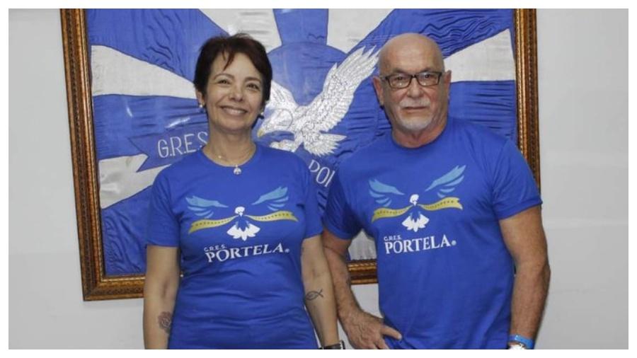 Renato Lage e Marcia Lage não fazem mais parte da Portela - Reprodução