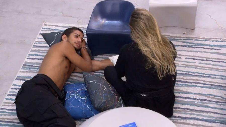 BBB 23: Gabriel Santana admite que Bruna é uma de suas prioridades - Reprodução/Globoplay