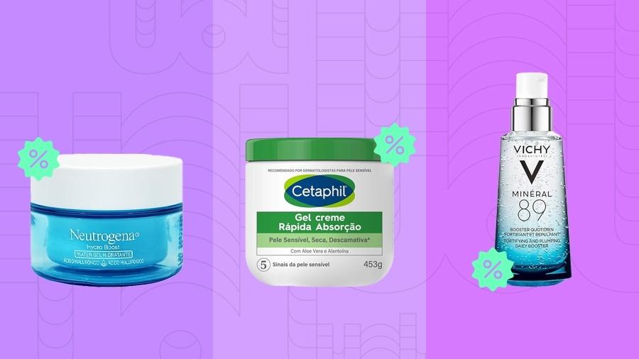 Queridinhos de skincare estão com até 30% de desconto