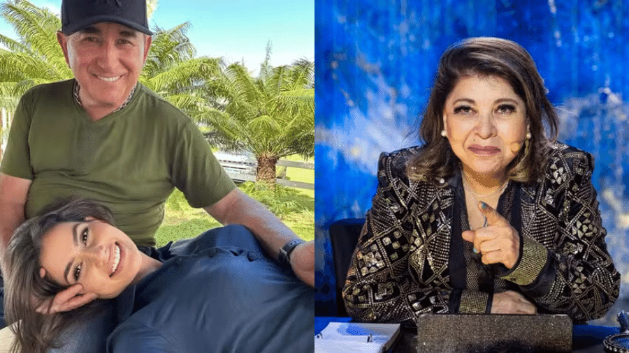 Noiva de Amado Batista agradece apoio de Roberta Miranda após críticas Noiva de Amado Batista agradece apoio de Roberta Miranda após críticas