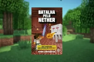 Livro Batalha Pelo Nether - Minecraft - Mark Cheverton 3ª Ed. 2015