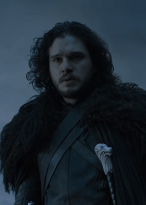 Jon Snow (Kit Harington) em teaser da sexta temporada de "Game of Thrones" - Reprodução/HBO