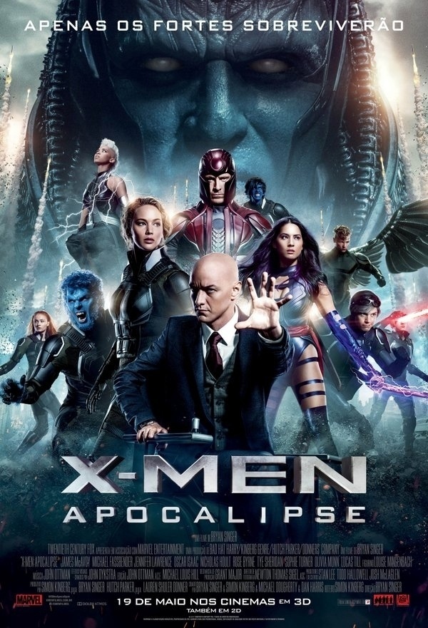 Pôster do filme "X-Men: Apocalipse" - Divulgação