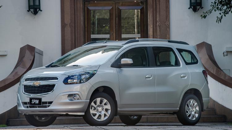 Chevrolet Spin LTZ 2016 - Divulgação - Divulgação