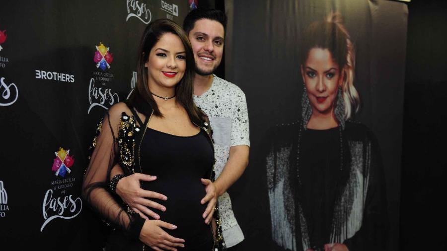 À espera do primeiro filho, Marília Cecília e Rodolfo fazem show no Centro de Tradições Nordestinas em São Paulo   - Samuel Chaves/Brazil News