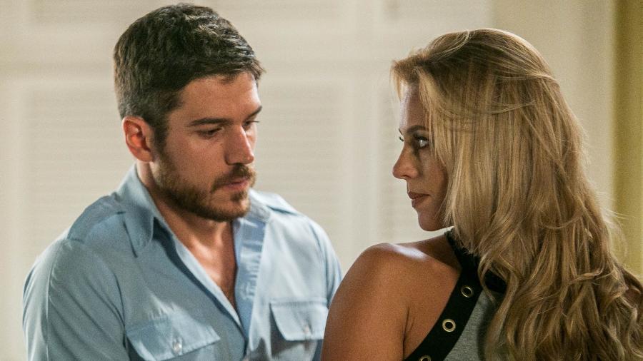 Zeca (Marcos Pigossi) e Jeiza (Paolla Oliveira) em "A Força do Querer" - Raquel Cunha/TV Globo