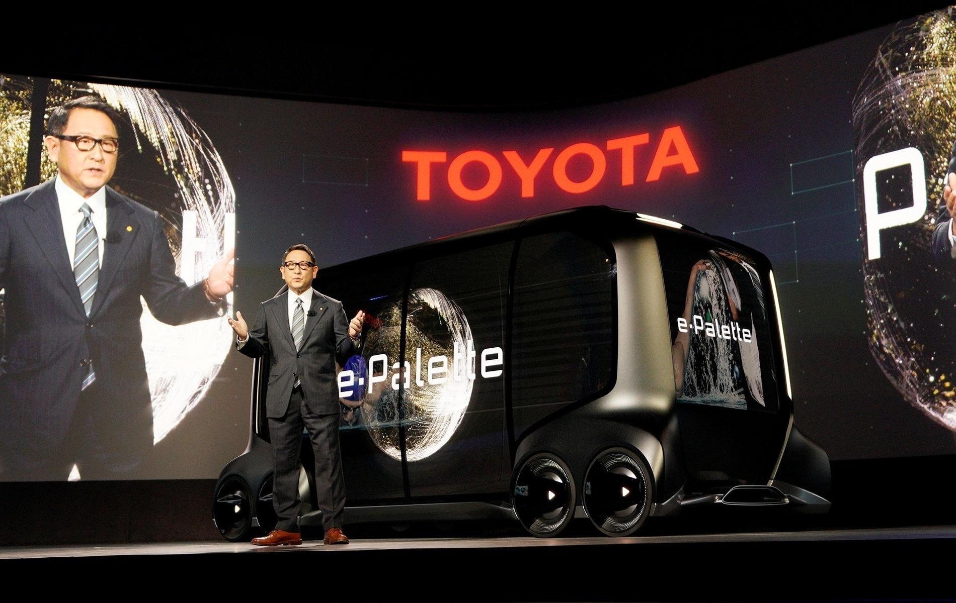 Toyota e-Palette - MANDEL NGAN/AFP