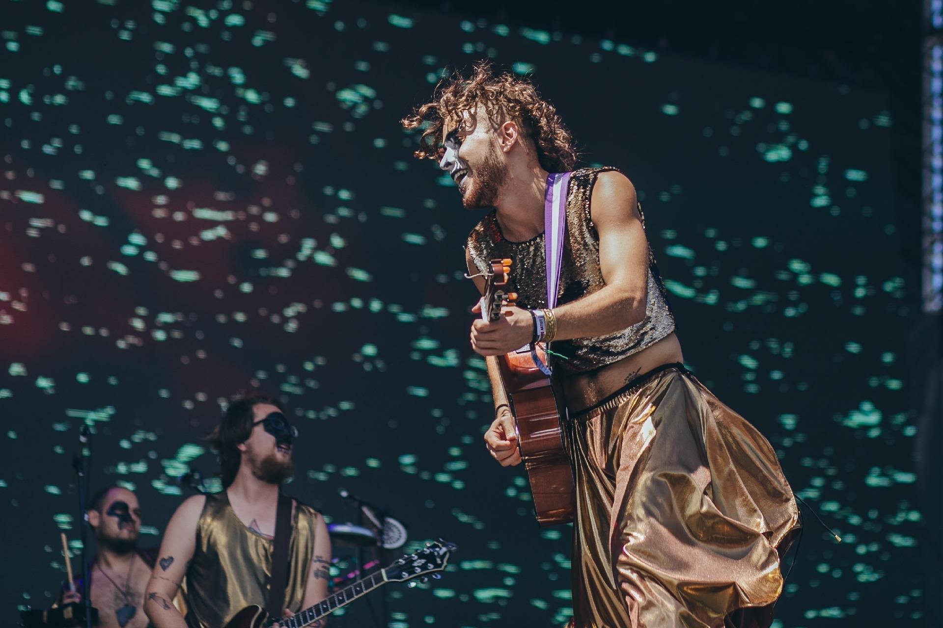 Lollapalooza 2018 -  A banda Francisco, el Hombre se apresenta no último dia de Lollapalooza 2018 - Felipe Gabriel/UOL