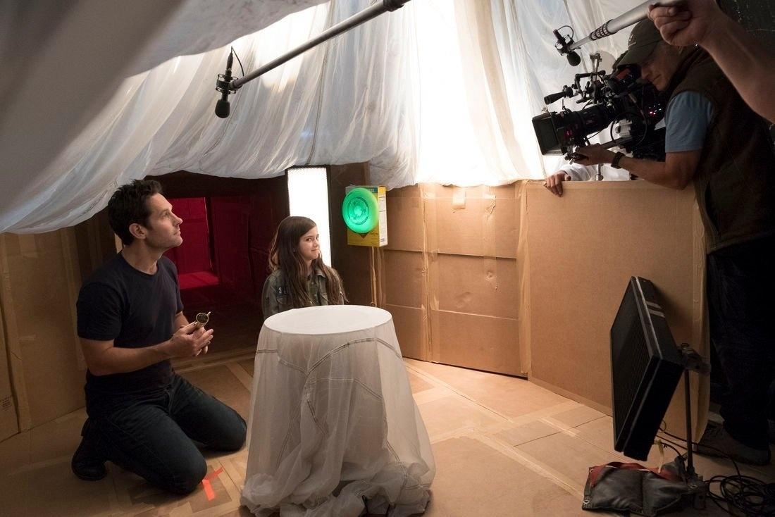 "Homem-Formiga e a Vespa" bastidores - Divulgação