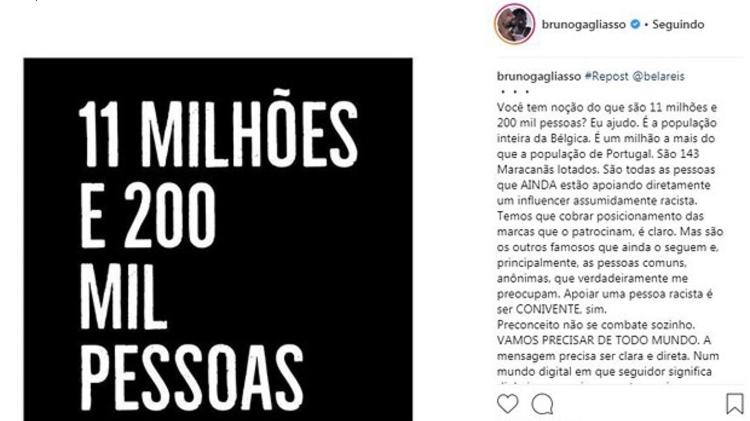 Gagliasso e Ewbank apagam posts com críticas a youtuber - Reprodução/Instagram - Reprodução/Instagram