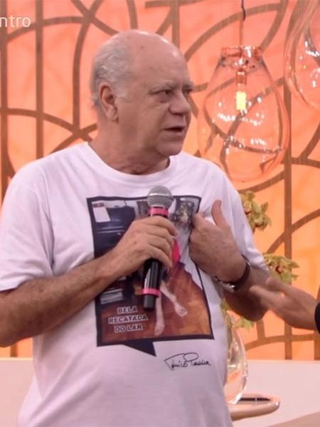 Tonico Pereira no "Encontro" - Reprodução/Globo