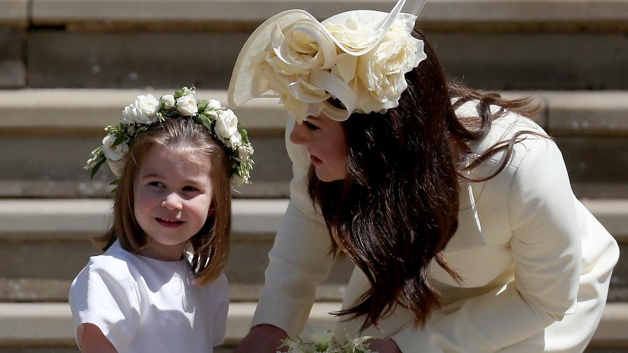 Duquesa Kate e princesa Charlotte - Getty Images